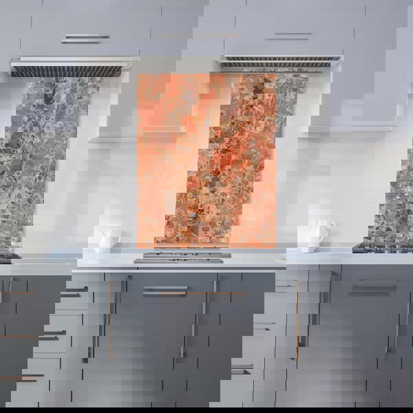 Warren Reed - Designer Authentic Terracotta Quartz Effect Kitchen Splashback