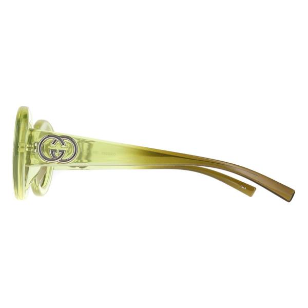 Gucci Sunglasses GG2026S 004 Transparent Green Brown