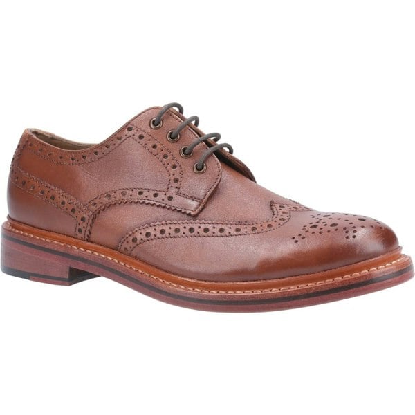 Cotswold Quenington Leather Goodyear Welt Men's Shoes in Brown