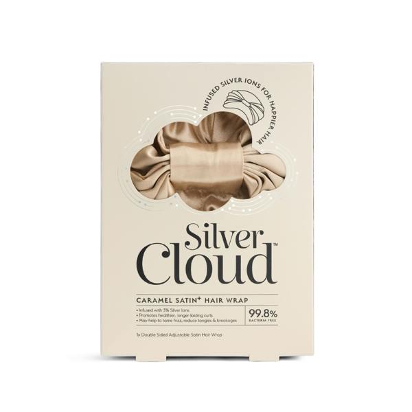Silver Cloud Beauty Silver Cloud Hair Wraps Infused with Silver Ions - Caramel