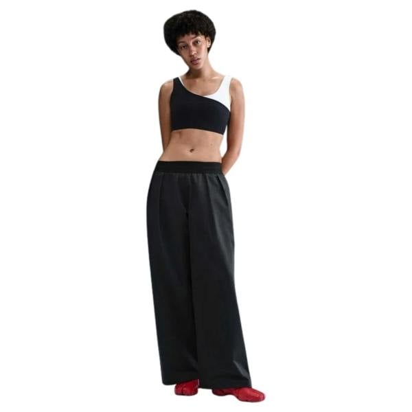 Nike Lightweight Twill Mid Rise Wige Leg Trousers XS