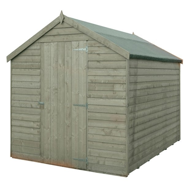 Shire Overlap 8x6   Economy Pressure Treated Storage Shed - Best Shed