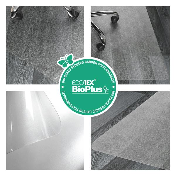 Ecotex® BioPlus Polycarbonate Chair Mat for Hard Floors