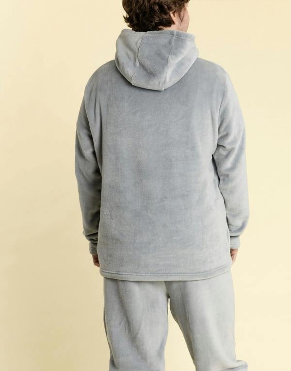 Marvel Mens Grey Avengers Long Sleeve Long Leg Pyjama Set