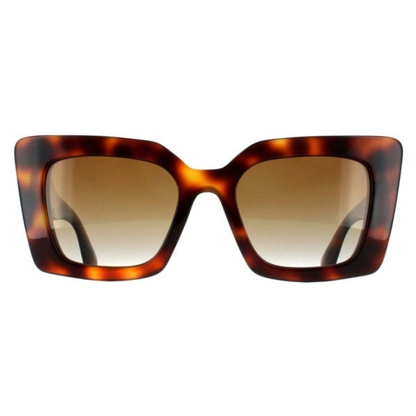 Burberry Sunglasses BE4344 Daisy 3316T5 Light Havana Brown Gradient Polarized