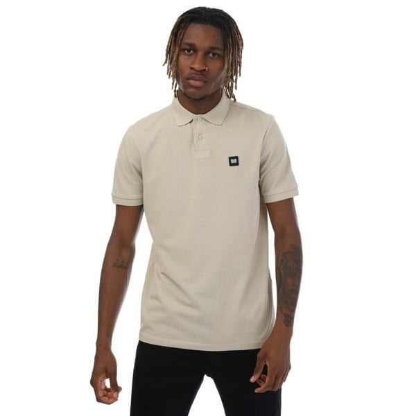 Weekend Offender Mens Barnum Polo Shirt - Stone
