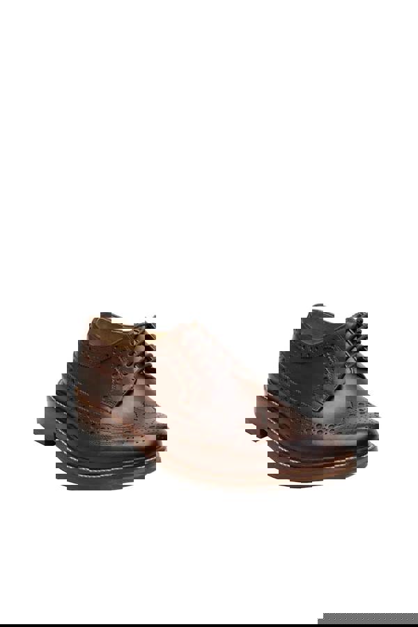 Chapman & Moore Longwing Brogue Country Leather Men's Choco Shoes