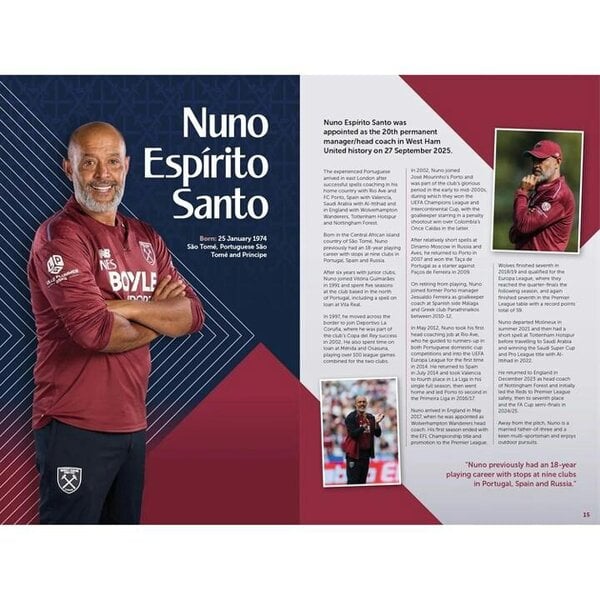 Grange Communications Ltd West Ham United FC Annual 2027, Annuals, Sports, Gift