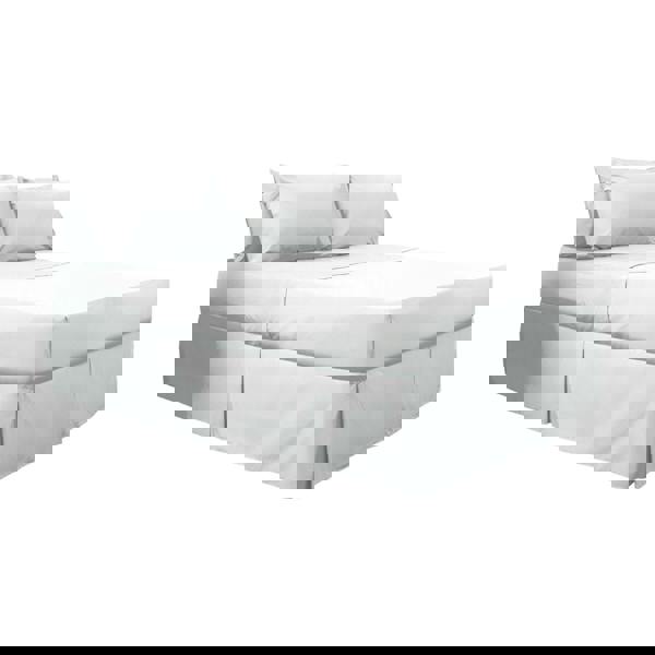 Belledorm 200 Thread Count Egyptian Blend Platform Valance - White - 