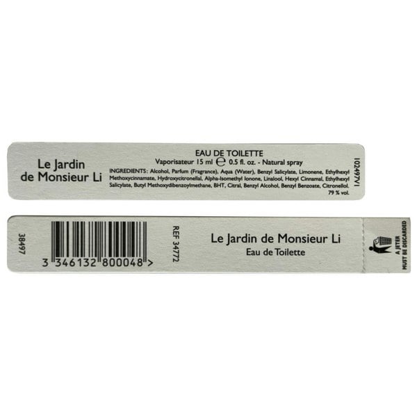 Hermes Le Jardin de Monsieur Li Eau de Toilette 15ml Travel Spray