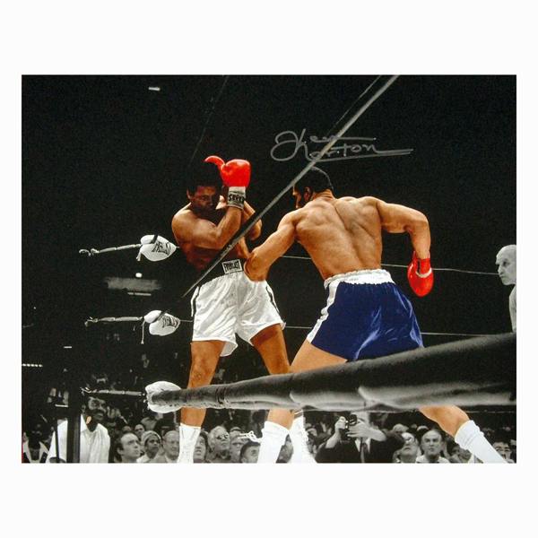Ken Norton signed 16x12 photo vs Muhammad Ali — Premium framing
