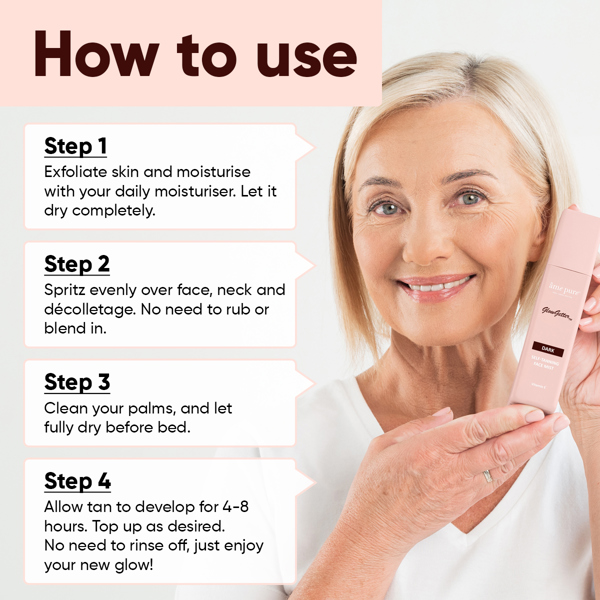 Âme Pure GLOWGETTER - Self-Tanning Spray Mist For a Natural Tan