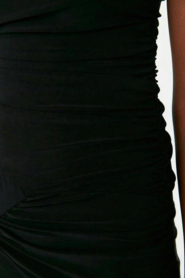 WOVCOR Knitted Long Elegant Evening Dress