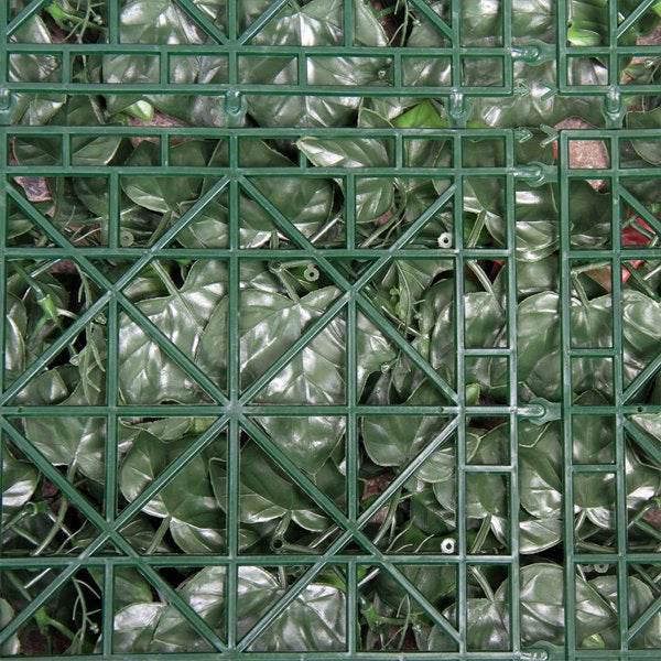 Artificial Ivy Leaf Hedge Garden Fence Privacy Screening - Evergreenery