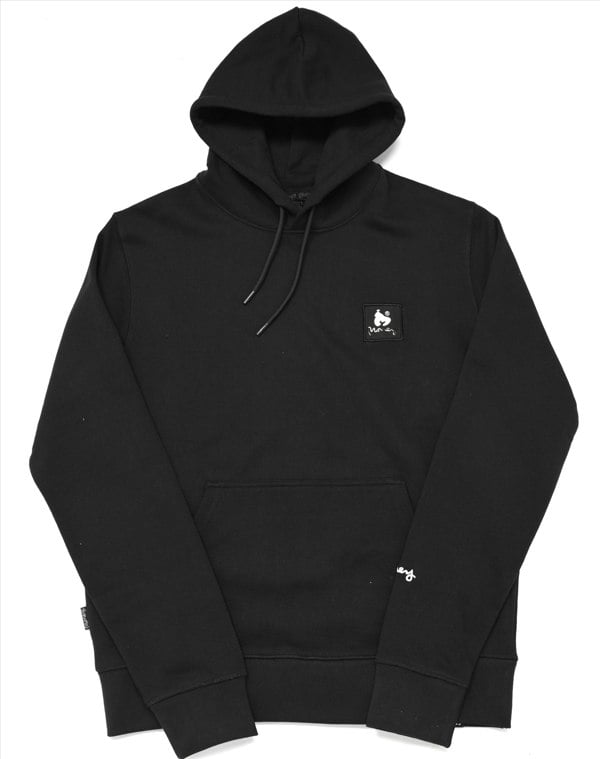 Money Combo Patch Hood Black