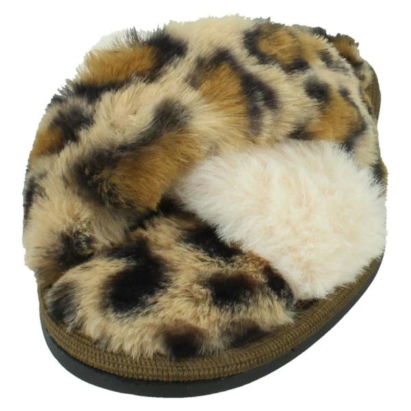 Spot On Girls Spot On Fluffy Mule Slippers X2122