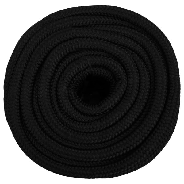 Berkfield Work Rope Black 16 mm 50 m Polyester