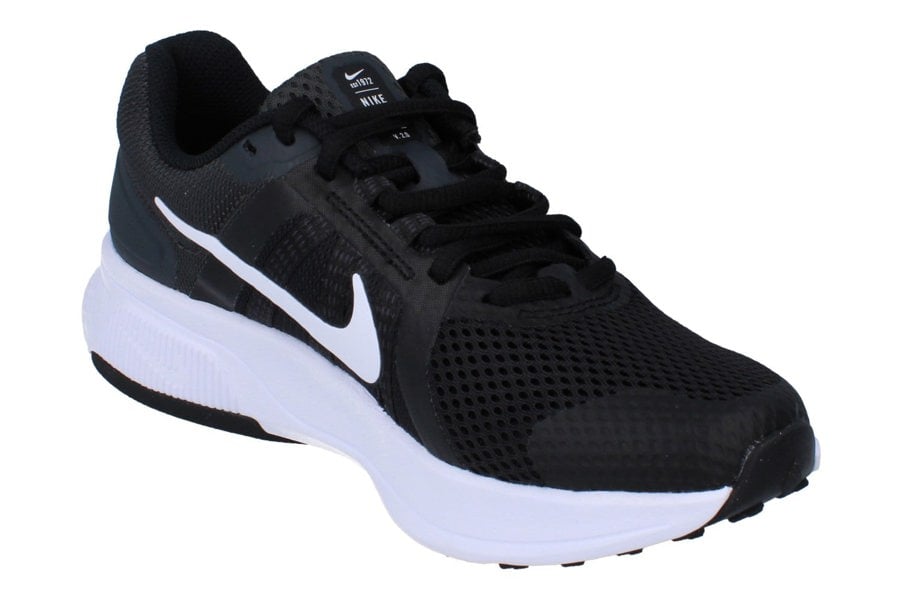 Nike Run Swift 2 Womens Cu3528 004 - Black White Dark Smoke Grey 004 - Photo 3