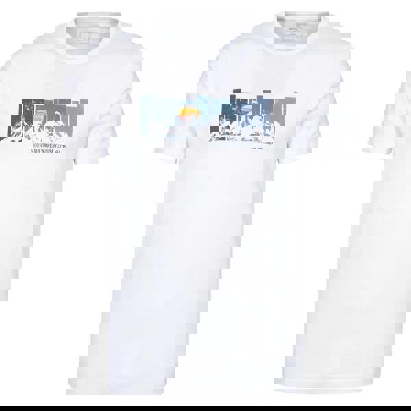 Mountain Warehouse Mens Gradient Graphic T-Shirt - White