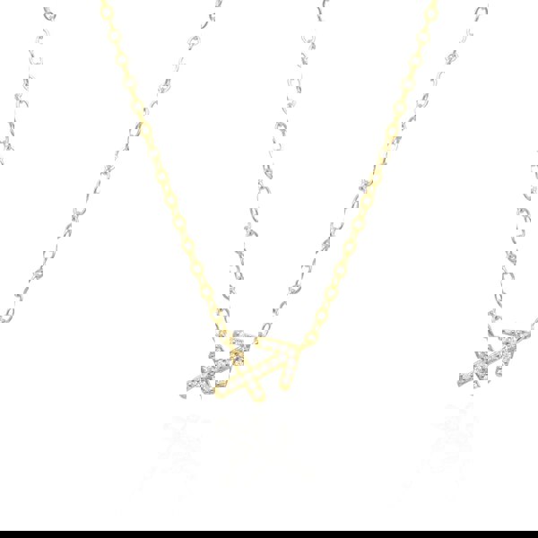 Luna Charles Blair Zodiac Symbol Necklace - 18K Gold Plated