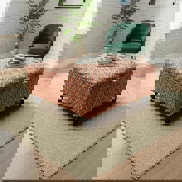 Elegant premium coffee table with solid wooden frame and storage