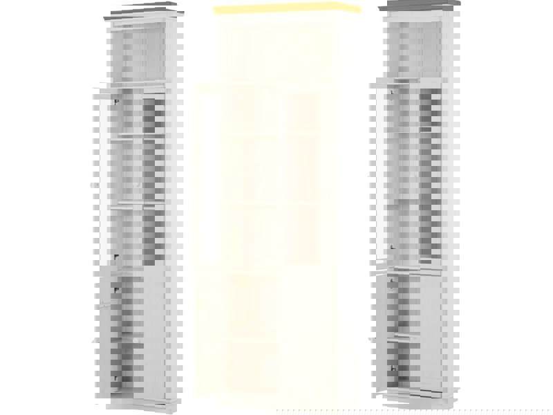 Dorel Home Anita Wall Unit F in white honey