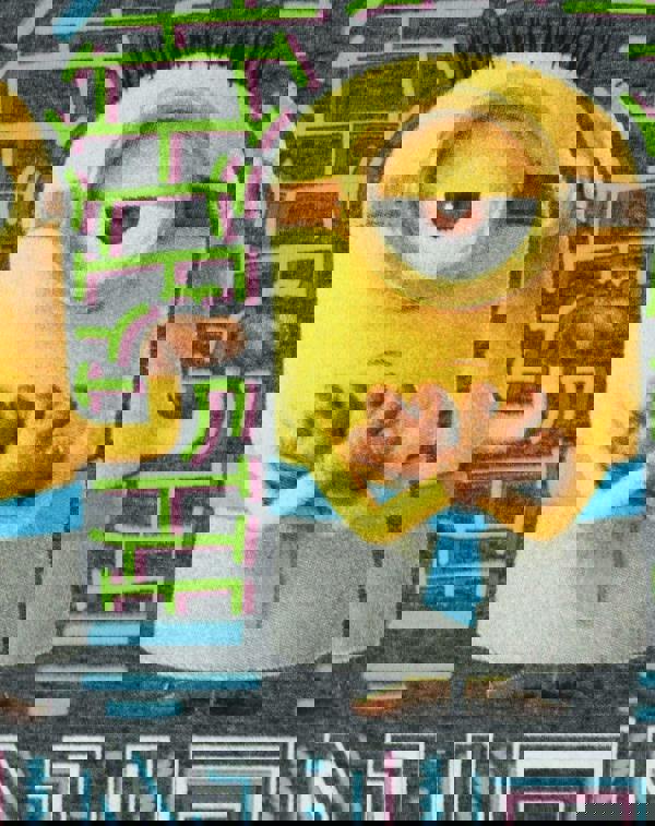 Despicable Me Womens Grey Minions Short Sleeved T-Shirt