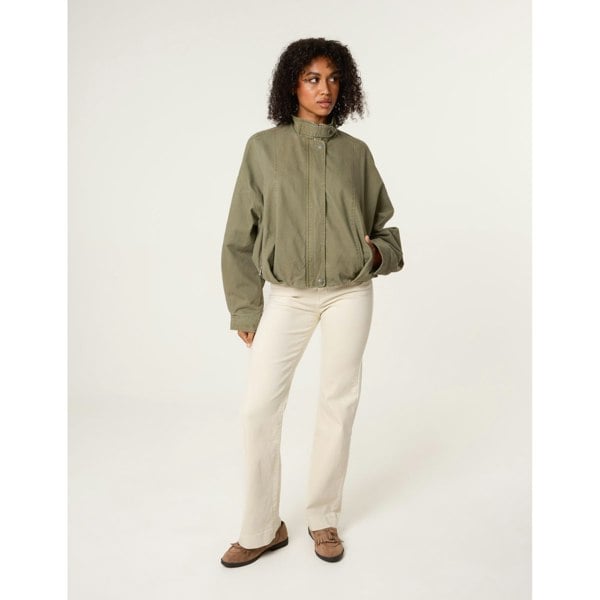 Blue Vanilla Bomber Jacket