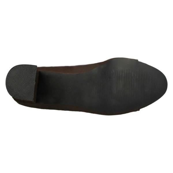 Spot On Ladies Spot On Mid Heel Court Shoes