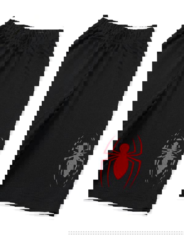 Marvel Boys Red Character Face Short Sleeve Short Leg Pyjama Set