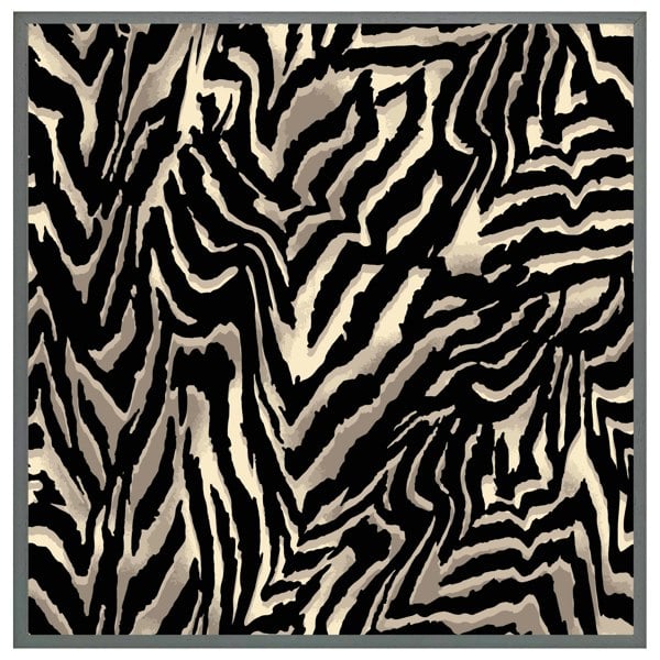 Benjamin Tate Design Gold zebra print (picture Frame)