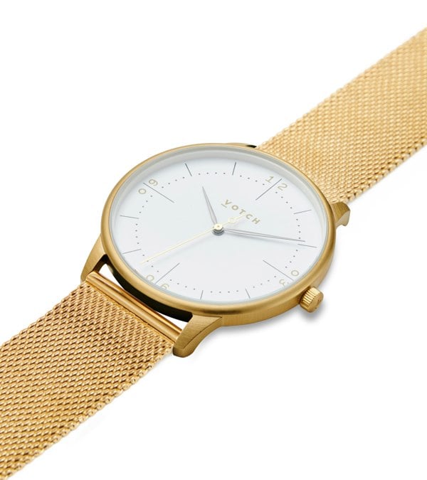 Votch Gold & Gold Watch | Aalto Mesh