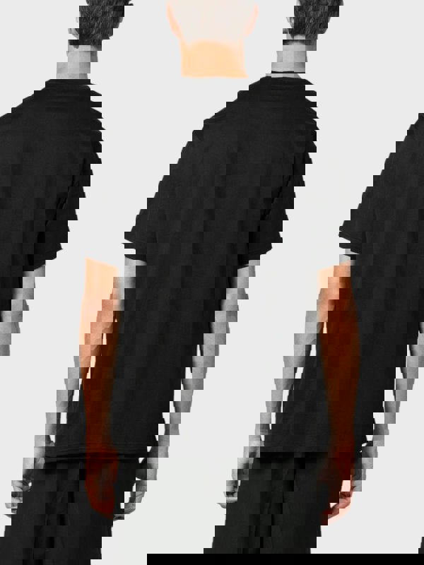 Burberry Cotton T Shirt Embroidered Black