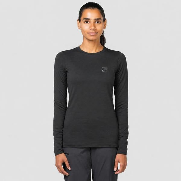 Sprayway Ladies Fleece Crew Neck Top with Thumb Loops for Winter Hiking