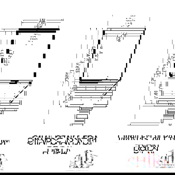 Shire Command Post on Platform 6x4 Childrens Playhouse with 12mm Shiplap cladding - Best Shed