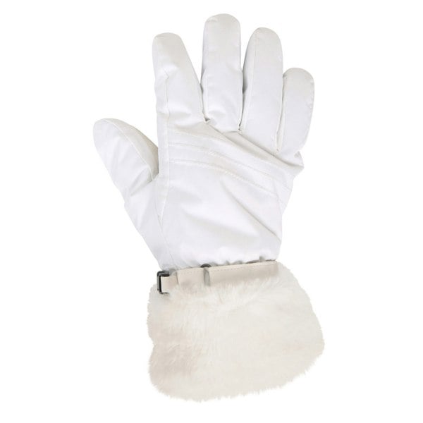 Mountain Warehouse Womens/Ladies Parallax Waterproof Ski Gloves - White