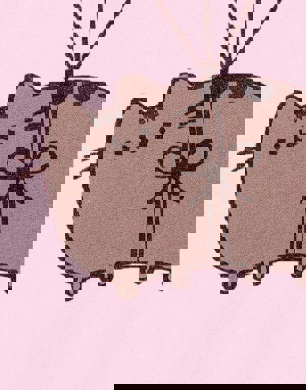 Pusheen Girls Pink Bye Balloons Short Sleeved T-Shirt