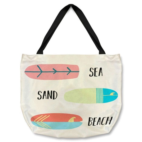 Benjamin Tate Design Sea Sand Surf Beach Tote bag