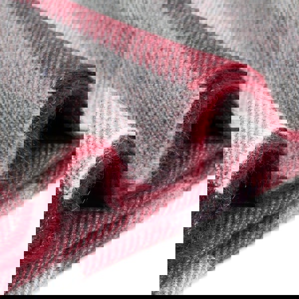 Wonderland - Alpaca & Merino Lambswool Blanket - Contemporary Wine - Heating & Plumbing London - Throw