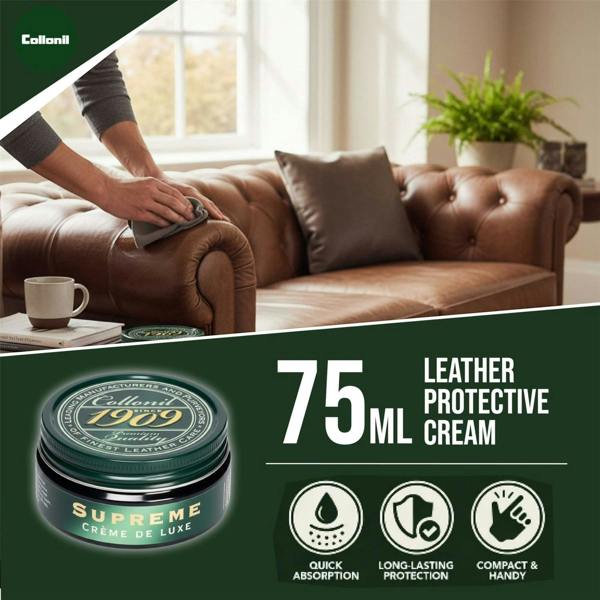 Collonil 1909 Supreme Crème de Luxe 100 ml Leather Conditioner Polish