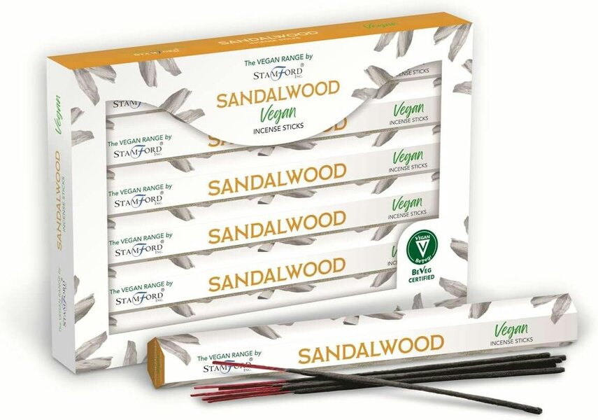 Stamford Sandalwood Incense Sticks, 6 packs, 120 sticks