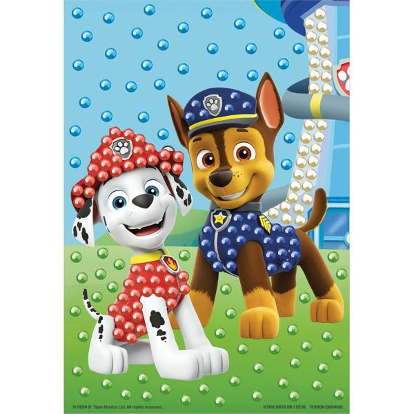 Totum Paw Patrol Bead Art - White