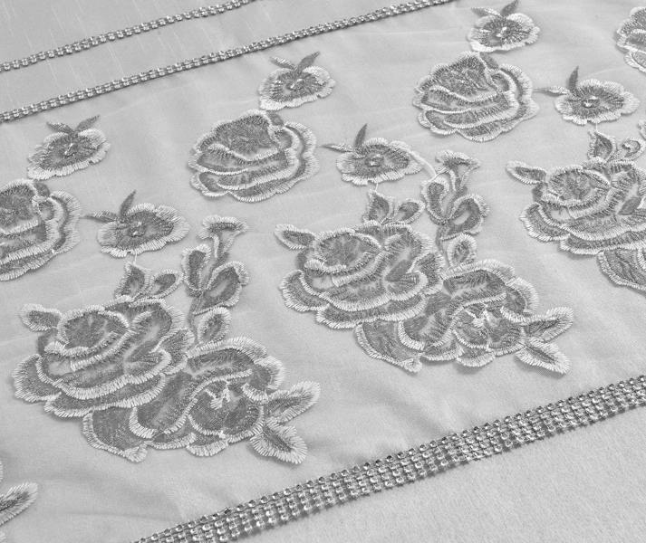 Amara Silver Duvet Cover Set