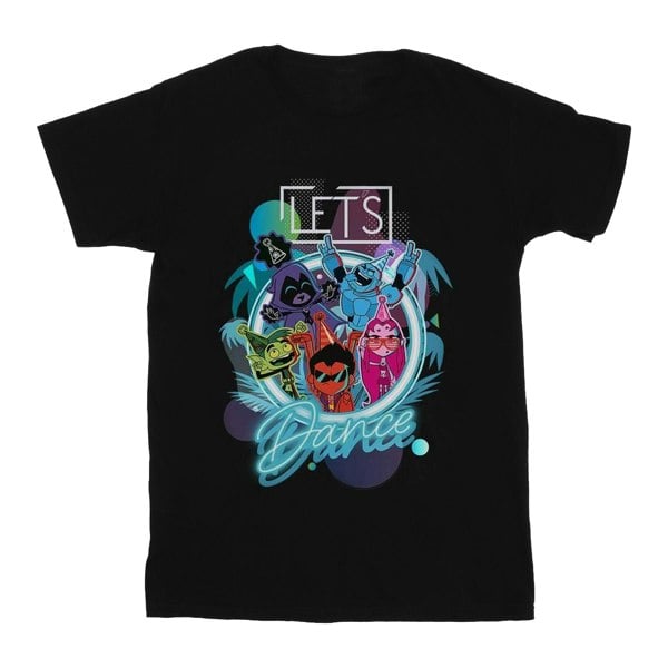 DC Comics Boys Teen Titans Go Let´s Dance T-Shirt - Black