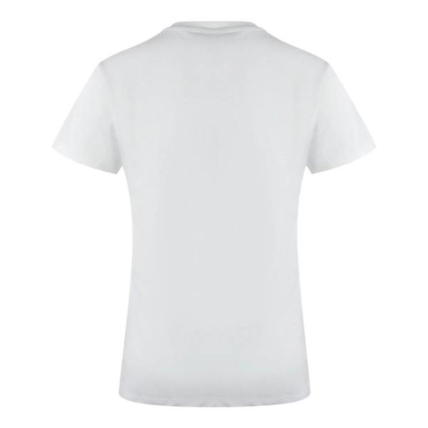 Moschino Love Moschino Tic-Tac-Toe Logo White T-Shirt