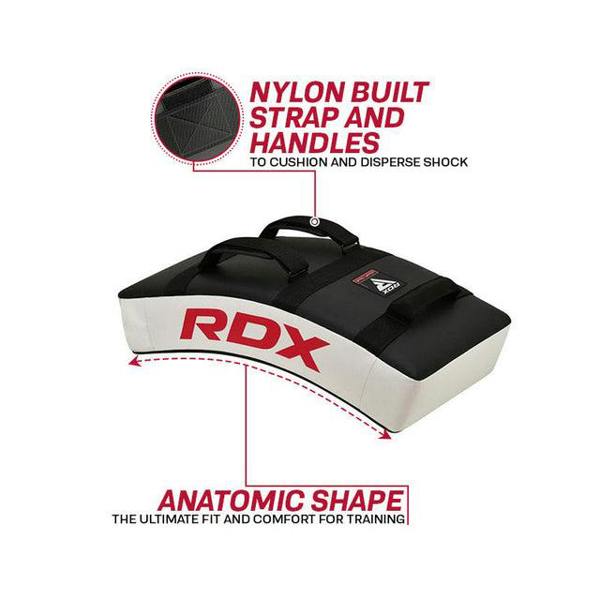 RDX Sports ARM PAD GEL KICK SHIELD WHITE/BLACK HEAVY (SINGLE)