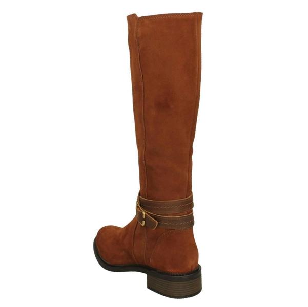 Clarks Ladies Clarks Zip Comfort Knee High Boots Maye Shine