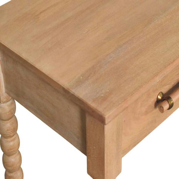 Artisan Furniture Solid Wood Spindle Console Table