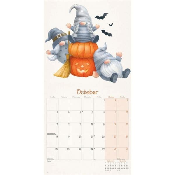 Groovy Gonks Calendar 2027, Wall Calendars, Month To View, Lifestyle, Gift