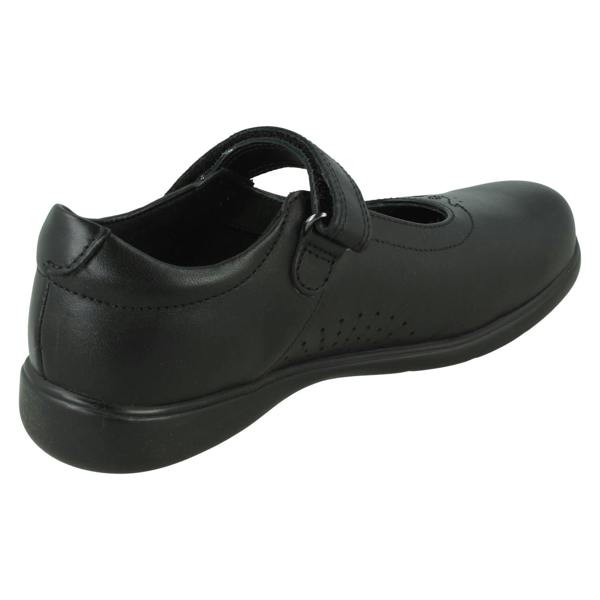 Start-rite Girls Start-Rite Heart-Bow School Shoes Glisten